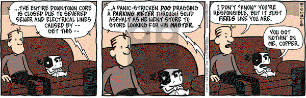 Pooch Cafe - Wednesday April 18, 2012 Comic Strip