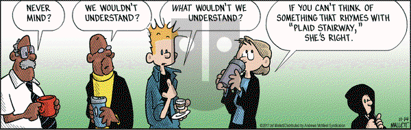 Frazz on Tuesday November 14, 2017 Comic Strip