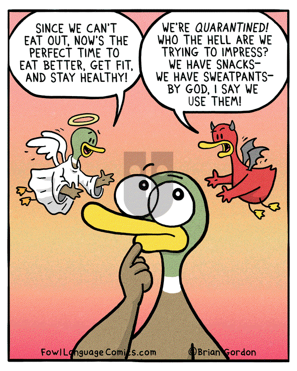 Fowl Language on Wednesday April 22, 2020 Comic Strip