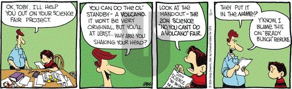 The Buckets on Monday January 20, 2014 Comic Strip