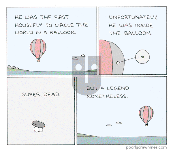 Poorly Drawn Lines on Friday December 7, 2018 Comic Strip