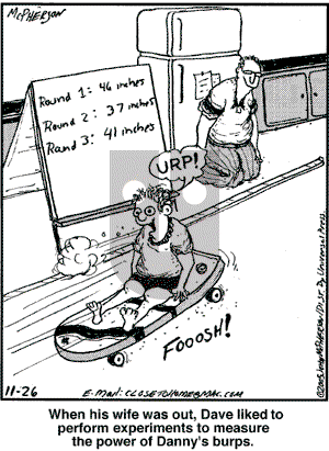 Close to Home on Saturday November 26, 2005 Comic Strip