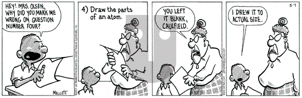 Frazz on Monday May 7, 2001 Comic Strip