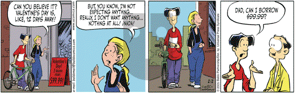 Baldo on Wednesday February 2, 2005 Comic Strip