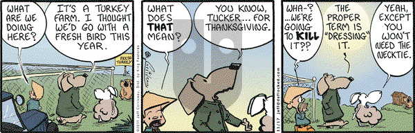 DeFlocked on Thursday November 17, 2011 Comic Strip