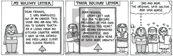 Cathy Classics on Thursday December 18, 1997 Comic Strip