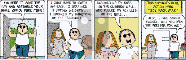 Cathy Classics on Monday August 19, 2002 Comic Strip