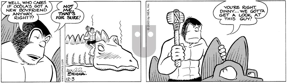 Alley Oop - Wednesday December 3, 2003 Comic Strip