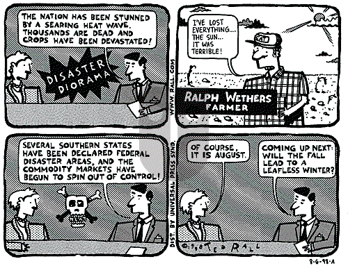 Ted Rall on Thursday August 6, 1998 Comic Strip