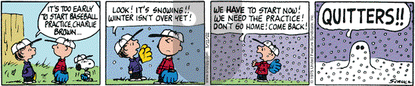 Peanuts on Monday March 11, 2002 Comic Strip