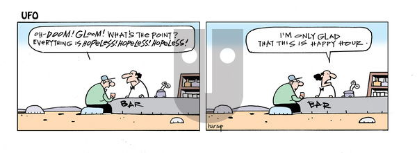 UFO on Friday April 4, 2025 Comic Strip