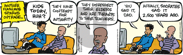 JumpStart on Wednesday August 31, 2011 Comic Strip