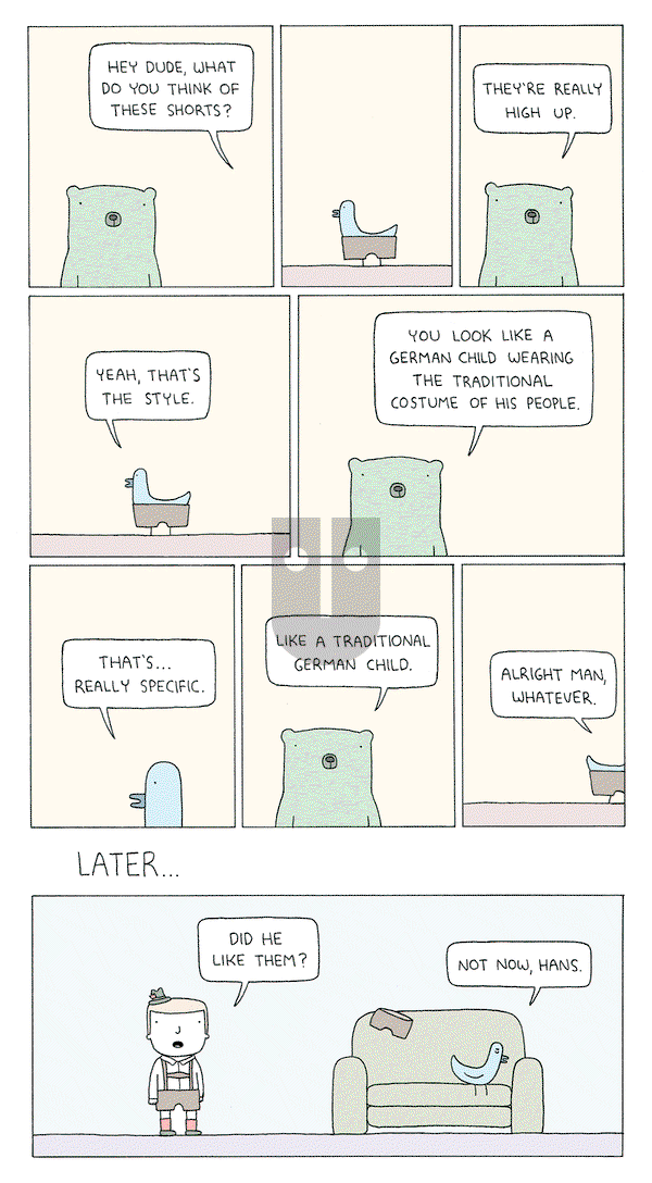 Poorly Drawn Lines - Monday February 3, 2014 Comic Strip