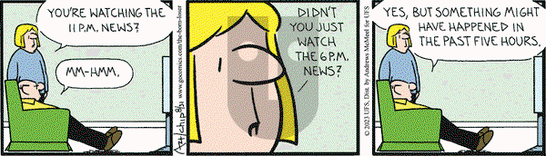 The Born Loser on Thursday August 31, 2023 Comic Strip