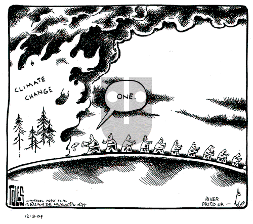 Tom Toles on Tuesday December 8, 2009 Comic Strip
