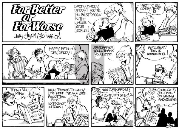 For Better or For Worse - Sunday June 18, 1989 Comic Strip