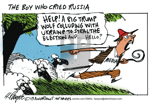 Henry Payne on Friday September 27, 2019 Comic Strip