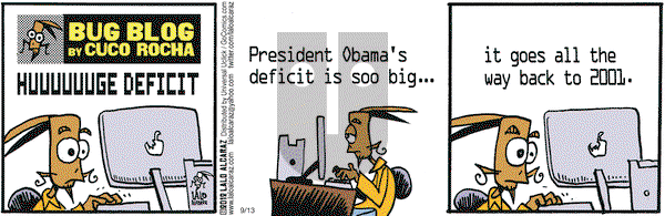 La Cucaracha on Thursday September 13, 2012 Comic Strip