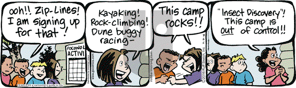 JumpStart on Thursday July 7, 2016 Comic Strip