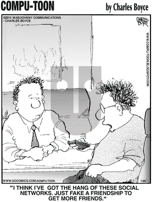 Compu-toon on Thursday January 24, 2013 Comic Strip