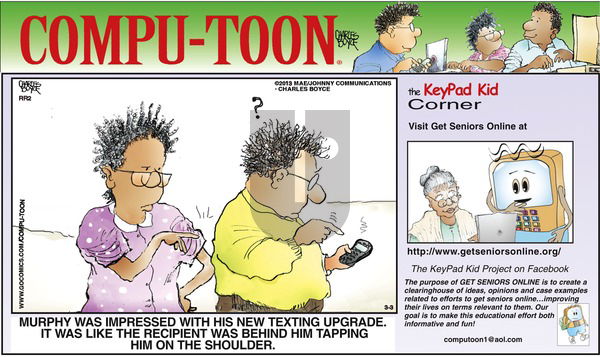 Compu-toon on Sunday March 3, 2013 Comic Strip