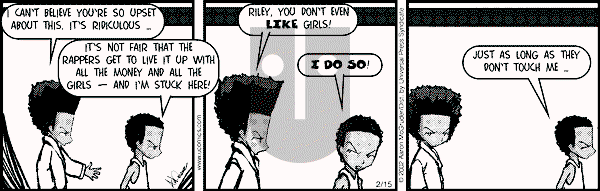 The Boondocks on Friday September 18, 2009 Comic Strip