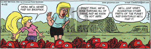 Cleats on Thursday April 3, 2025 Comic Strip