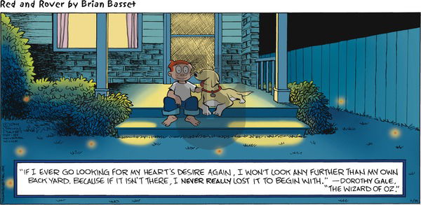 Red and Rover on Sunday June 29, 2014 Comic Strip