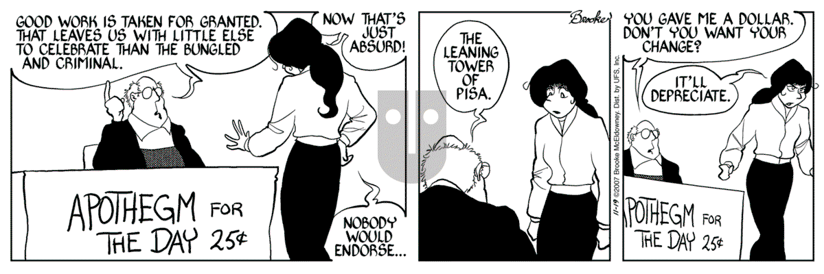 9 Chickweed Lane - Monday November 19, 2007 Comic Strip