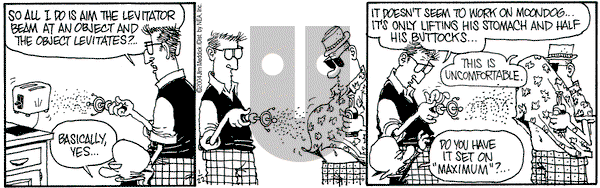 Monty on Thursday January 22, 2004 Comic Strip