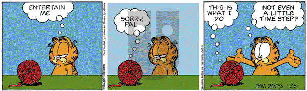 Garfield on Monday January 26, 2004 Comic Strip