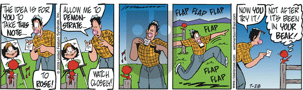 Rose is Rose on Tuesday July 28, 2009 Comic Strip