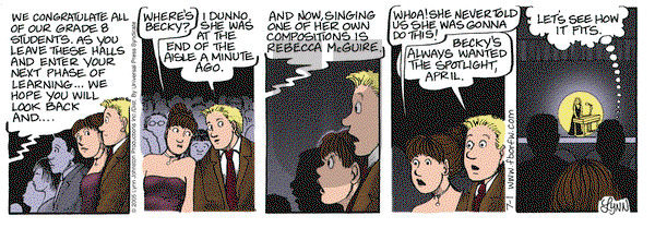 For Better or For Worse on Friday July 1, 2005 Comic Strip