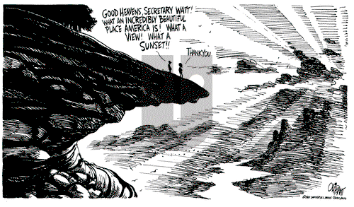 Pat Oliphant on Friday October 16, 1981 Comic Strip