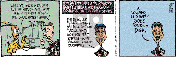 La Cucaracha on Friday March 13, 2009 Comic Strip