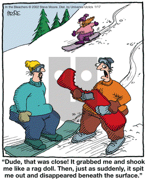 In the Bleachers on Monday January 17, 2011 Comic Strip