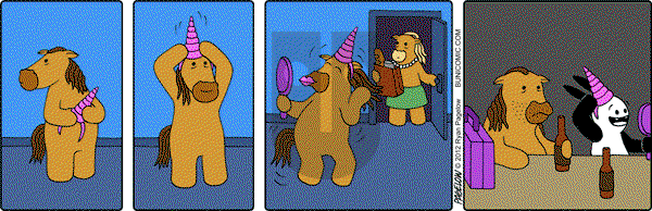 Buni - Monday April 9, 2012 Comic Strip