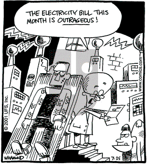 Reality Check on Wednesday July 25, 2001 Comic Strip