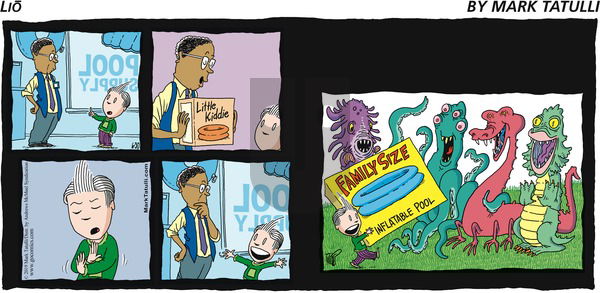 Lio on Sunday June 30, 2019 Comic Strip