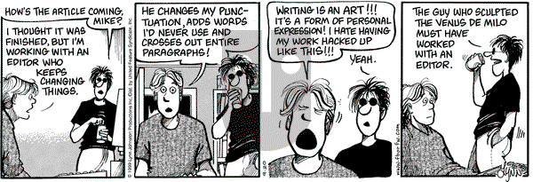 For Better or For Worse on Monday September 20, 1999 Comic Strip