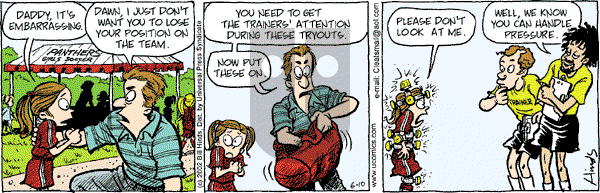 Cleats - Monday June 10, 2002 Comic Strip