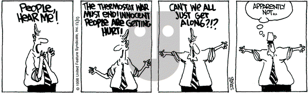 The Buckets on Monday January 18, 1999 Comic Strip