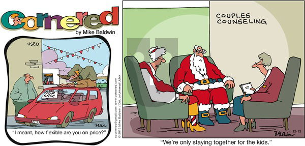 Cornered on Sunday December 13, 2015 Comic Strip