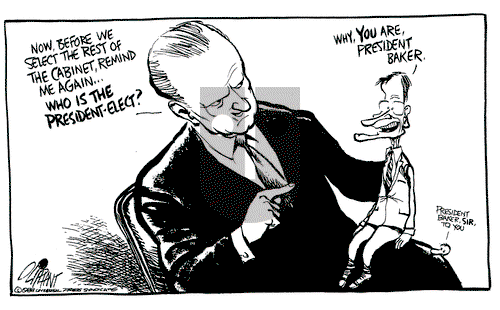 Pat Oliphant on Monday November 14, 1988 Comic Strip