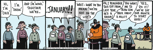 Overboard on Tuesday January 1, 2019 Comic Strip