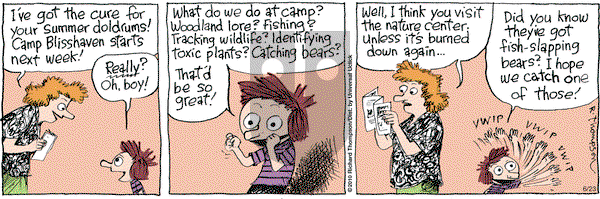Cul de Sac on Tuesday June 23, 2015 Comic Strip