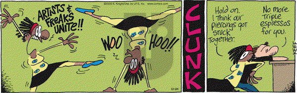 The Knight Life on Saturday October 24, 2009 Comic Strip