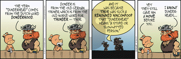 Ink Pen on Friday April 4, 2025 Comic Strip