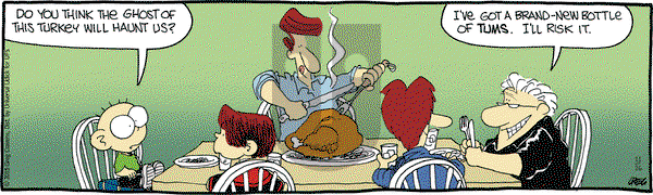 The Buckets on Thursday November 26, 2015 Comic Strip
