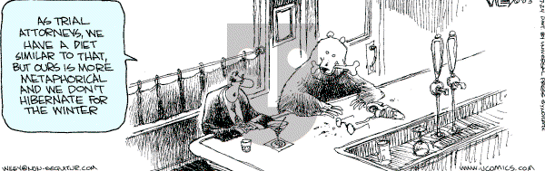 Non Sequitur on Thursday July 24, 2003 Comic Strip